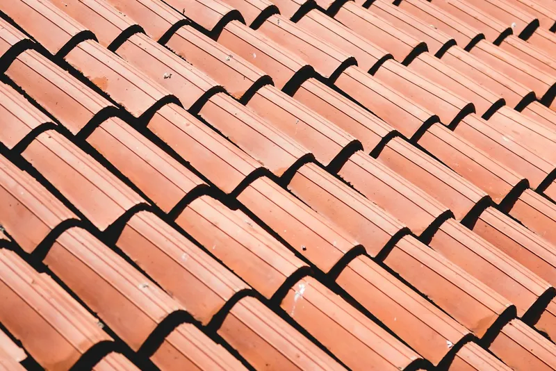 Concrete tile roof